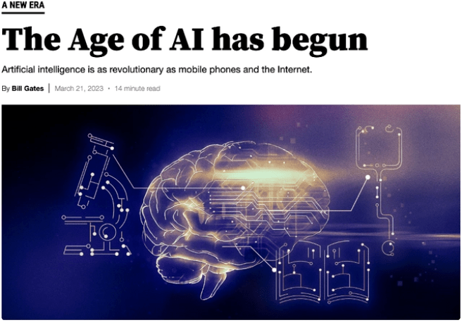 英伟达手机:比尔·盖茨：人工智能时代已开启；AI人才开始新一轮流动 | 图灵周报-第3张图片-亚星国际官网